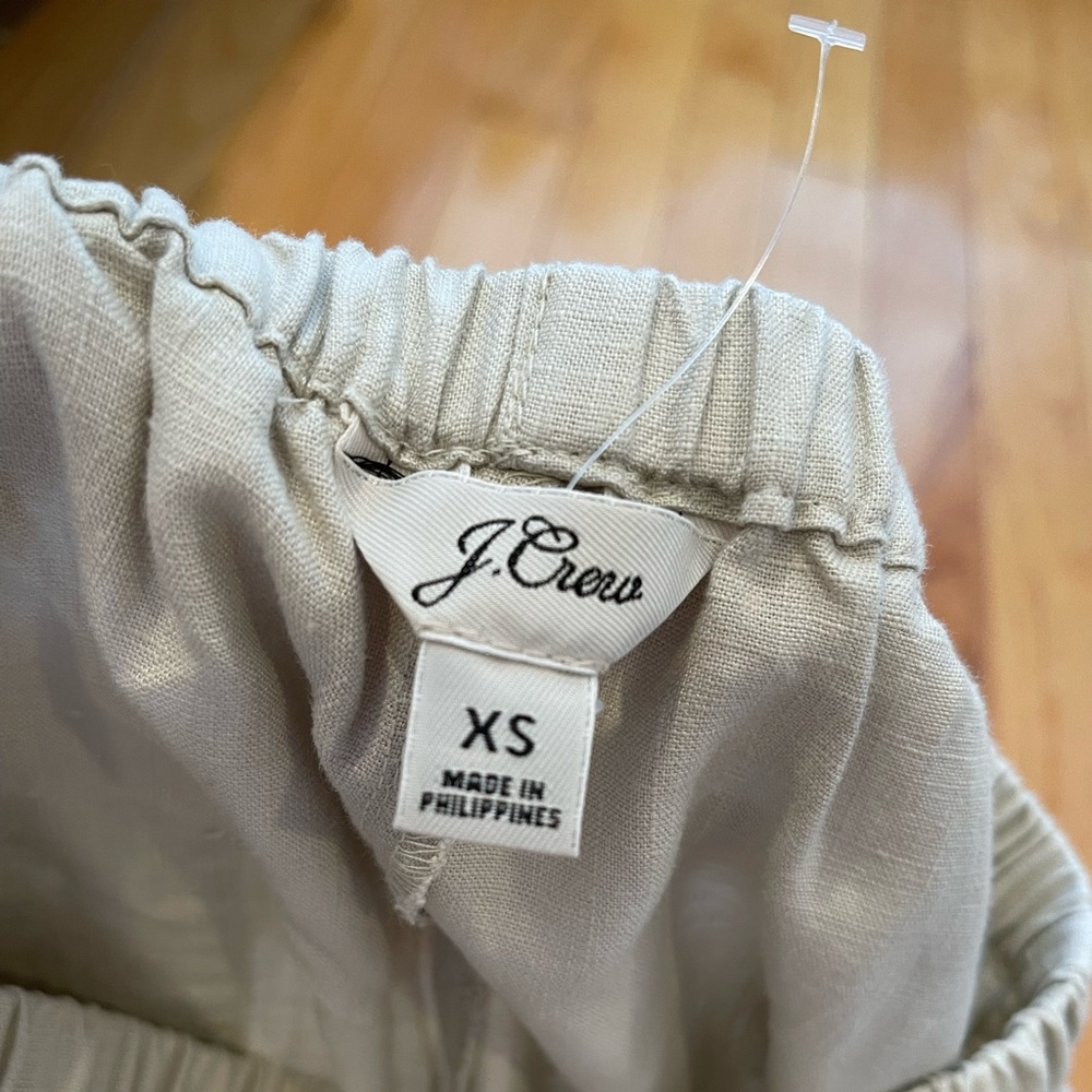 Linen bland pants
